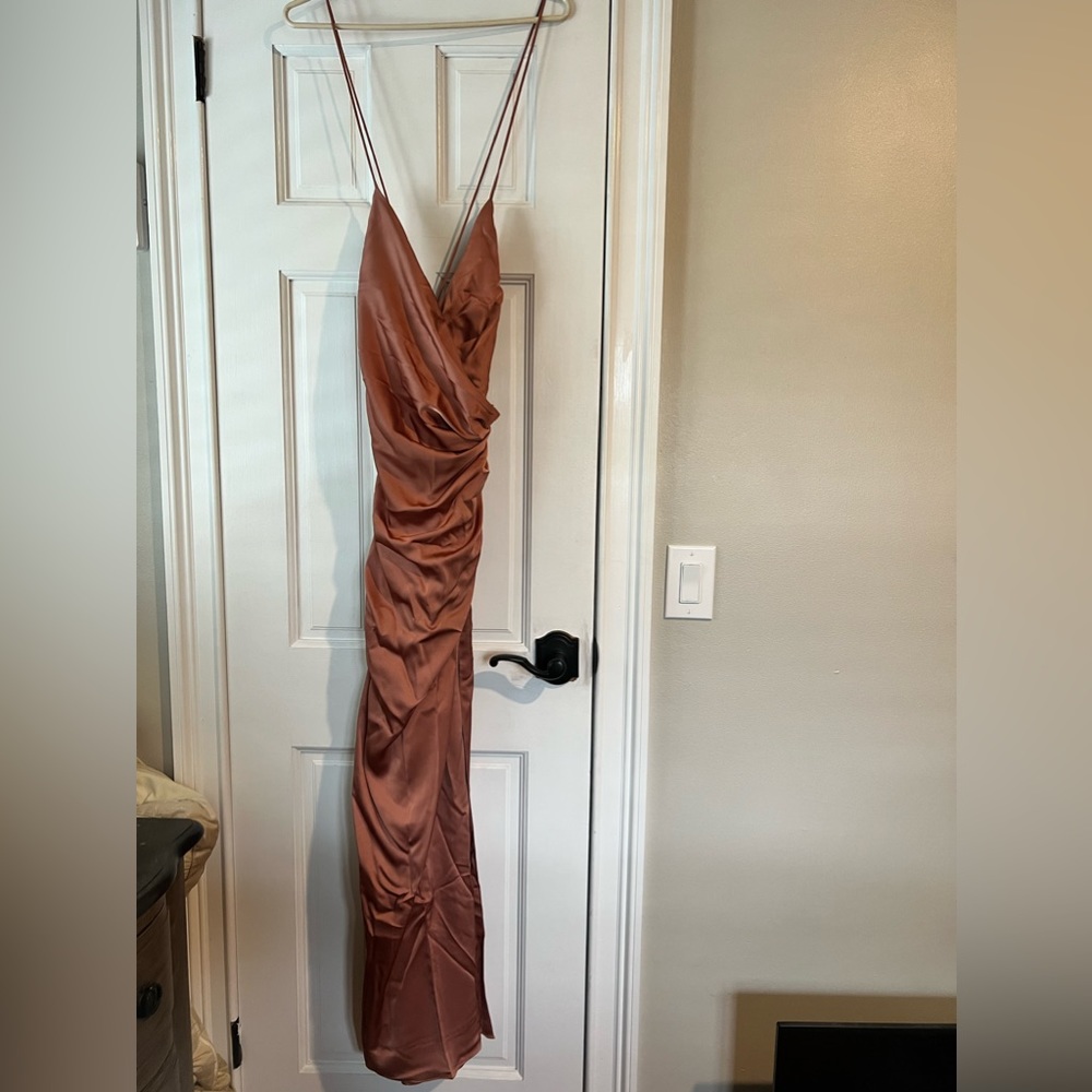 Fame and partners bridesmaid dress